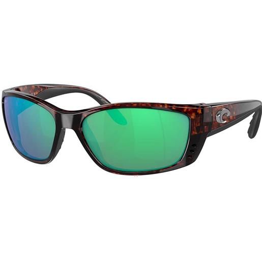 Costa fisch mirrored polarized sunglasses oro green mirror 580g/cat2 donna