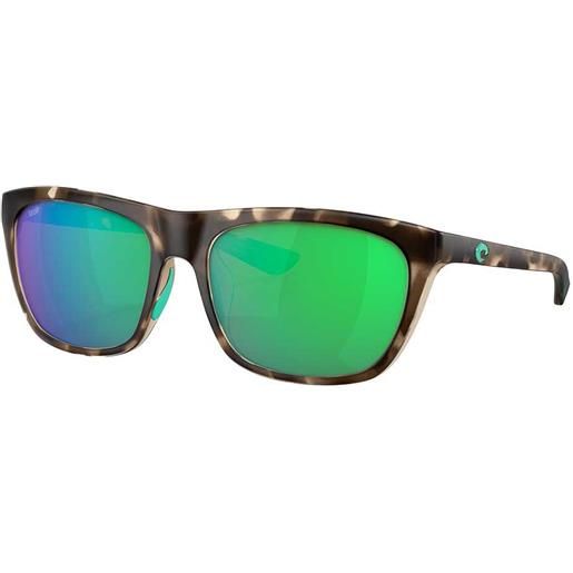 Costa cheeca mirrored polarized sunglasses oro green mirror 580p/cat2 uomo