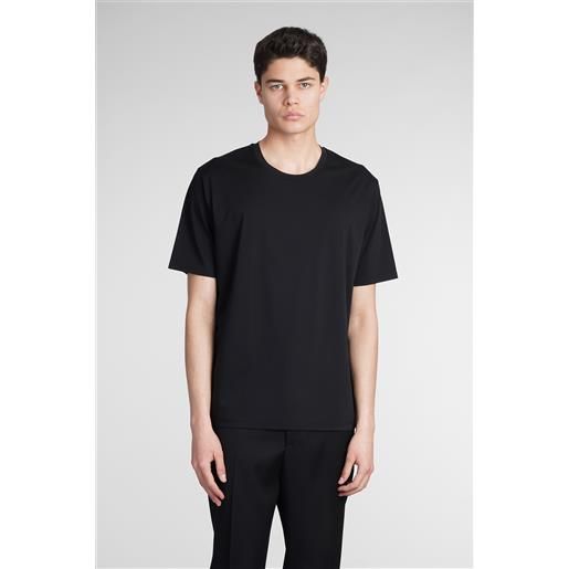 Jil Sander t-shirt in cotone nero