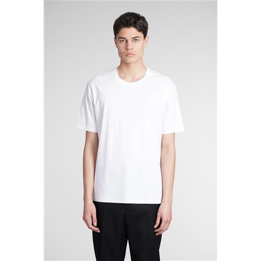 Jil Sander t-shirt in cotone bianco