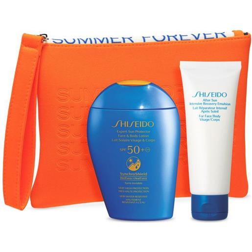 Shiseido sun cofanetto expert sun pro spf 50 + after sun 75 ml