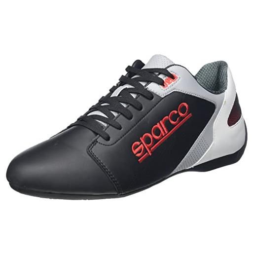 Sparco s00126346nrrs scarpe sl-17 taglia 46 nero rosso
