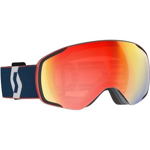 Scott vapor ski goggles blu enhancer red chrome/cat2