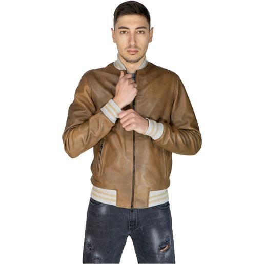 Leather Trend david - bomber uomo cuoio special edition in vera pelle