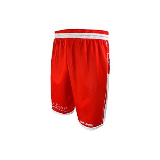 JL Bourg 2019-2020 - pantaloncini da basket da bambino, bambini, short_ext_bourg, rosso, fr: xxs (taille fabricant: 12 ans)