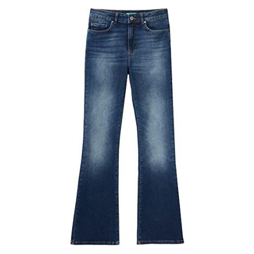 United Colors of Benetton pantalone 4orhde00f jeans, azzurro denim 903, 27 donna