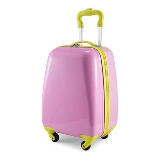 Hauptstadtkoffer bagagli- bagagli per bambini, pink