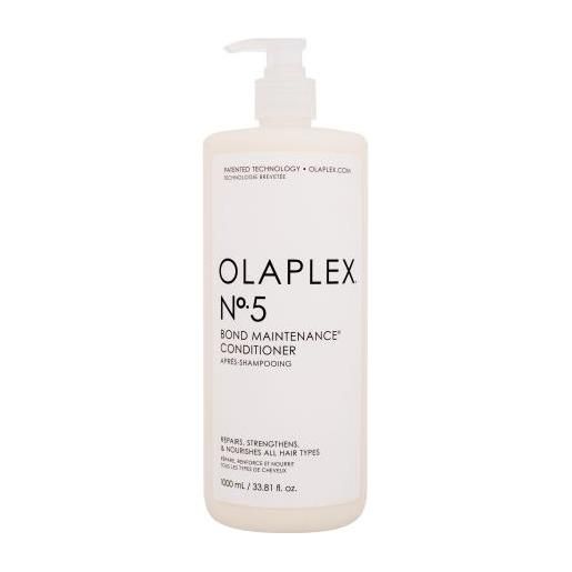 Olaplex bond maintenance no. 5 1000 ml balsamo rigenerante per tutti i tipi di capelli per donna