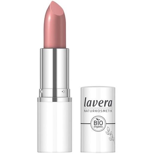 Lavera make-up labbra cream glow lipstick 02 retro rose