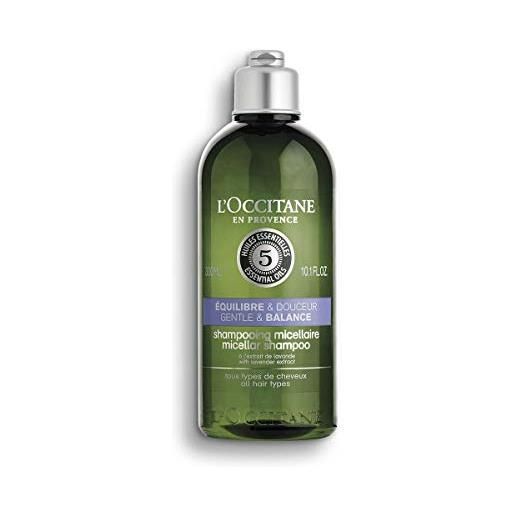 L'OCCITANE - shampoo per capelli equilibrio & dolcezza - cuoio capelluto idratato e protetto - uso frequente - vegan - 300ml