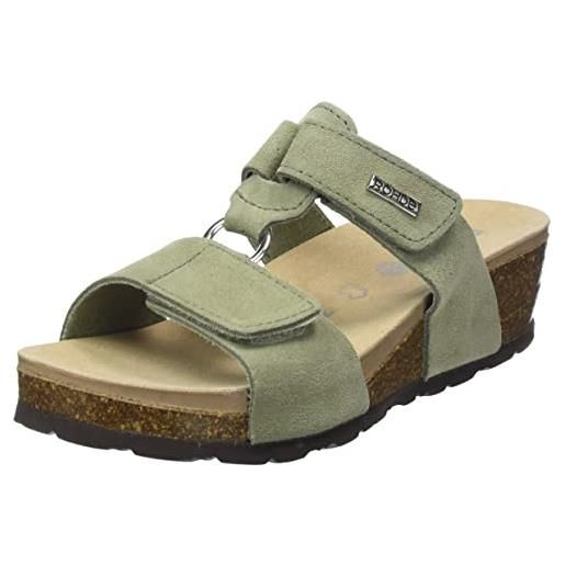 Rohde elba55, pantofole donna, 61 verde oliva, 40 eu