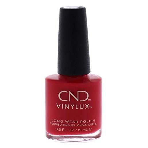 CND - smalto per unghie vinylux a lunga durata (non richiede l'uso del fornetto), 15 ml, sfumature del rosso