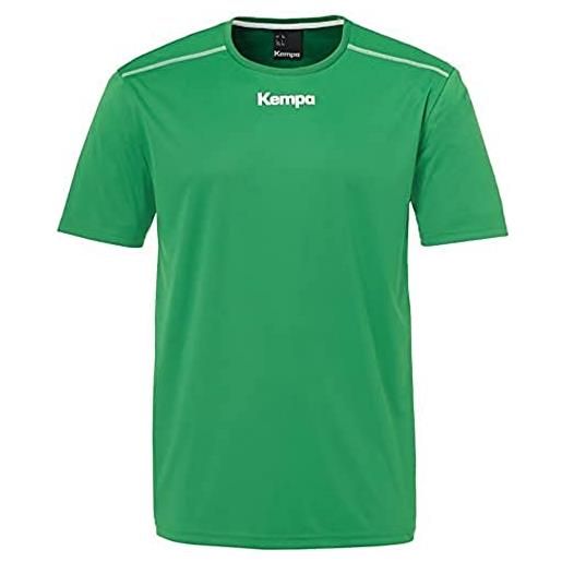 Kempa fansport24 maglietta in poliestere, uomo, nero, 3xl