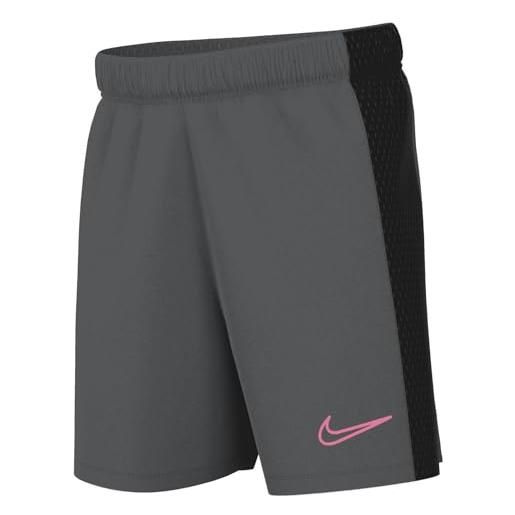 Nike df acd23 pantaloncini iron grey/black/sunset pulse 164/170