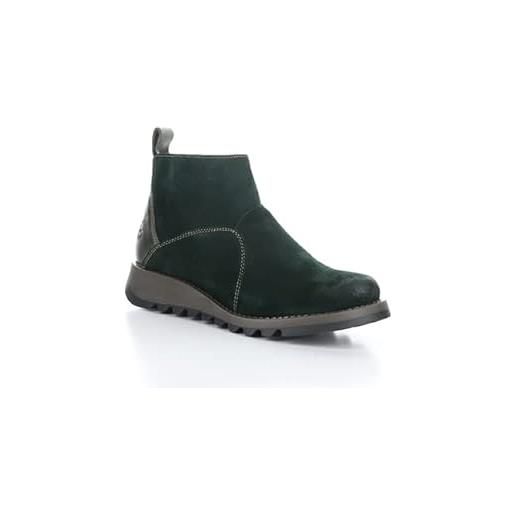 Fly London sely918fly, stivaletto donna, diesel verde foresta, 41 eu