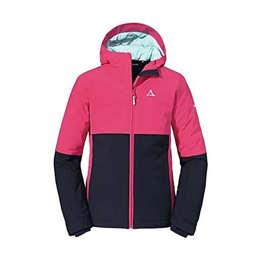 Schöffel giacca da sci joran g 421, rosa acceso, 152 bambine e ragazze