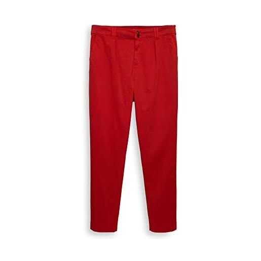 ESPRIT 072ee1b329 pantaloni, 635/arancione rosso, 48w x 30l donna