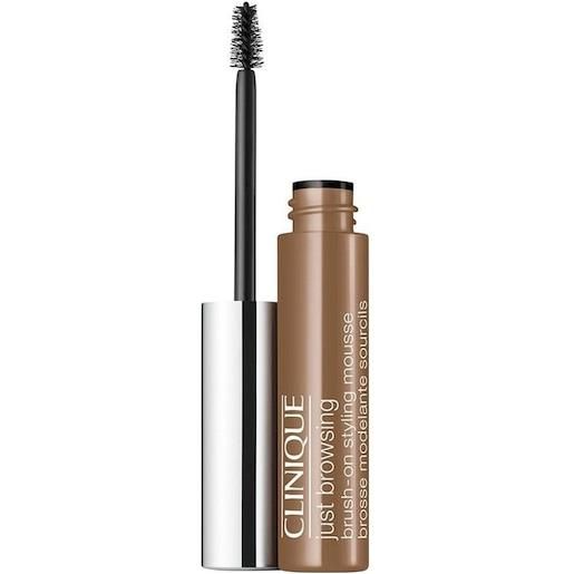 Clinique make-up occhi just browsing brush-on styling mousse no. 02 light brown