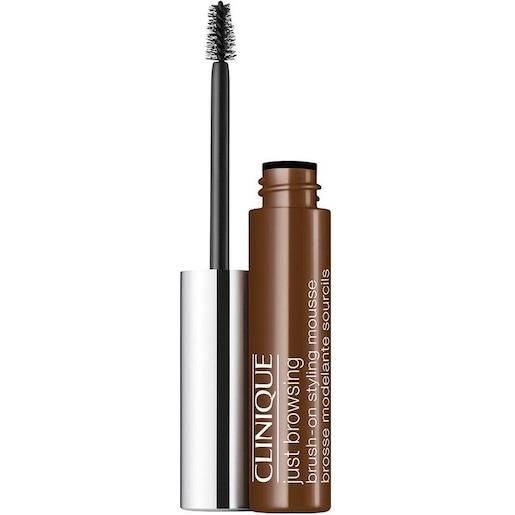 Clinique make-up occhi just browsing brush-on styling mousse no. 03 deep brown