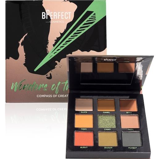 BPERFECT trucco occhi cosmetics compass of creativity vol. 2 - wonders of the west. Eye shadow palette wonders of the west
