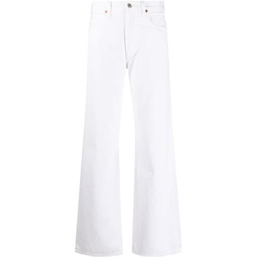 Citizens of Humanity jeans annina a gamba ampia - bianco