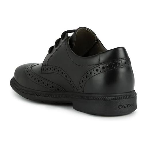 Geox jr federico a, scarpe bambini e ragazzi, nero (black), 31 eu