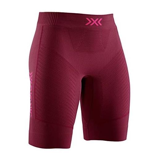 X-Bionic invent 4.0 - pantaloncini palestra donna - intimo tecnico sportivo - abbigliamento ciclismo e running - boxer traspiranti - per running e sport invernali, nero, l