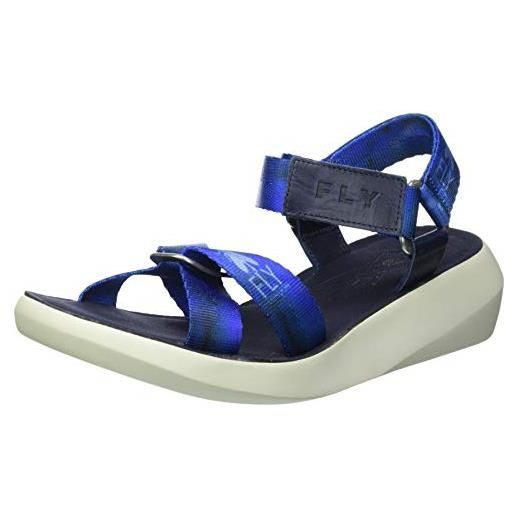 Fly London bena724fly, sandali donna, blu, 40 eu