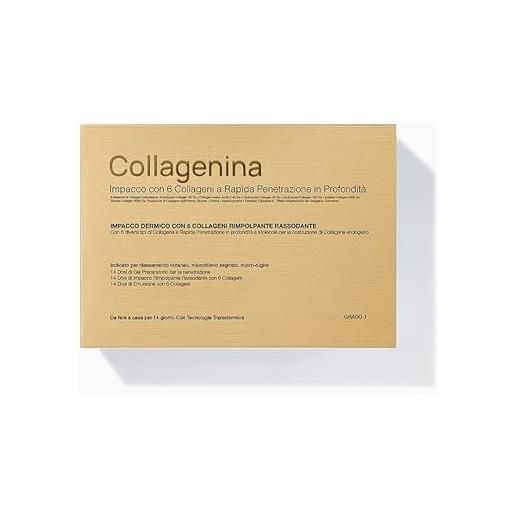 LABO collagenina impacco dermico 6 collageni viso trattamento intensivo antirughe rassodante gr. 1