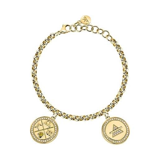 Morellato cosmo bracciale donna capsule collection in acciaio, cristalli - saum15