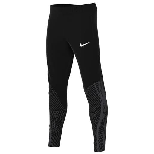 Nike knit soccer pants y nk df strk23 pant kpz, black/black/anthracite/white, dr2570-010, l