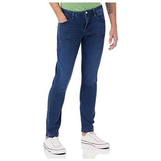 TOM TAILOR Denim jeans adean straight, uomo, blu (used mid stone blue denim 10119), 34w / 32l