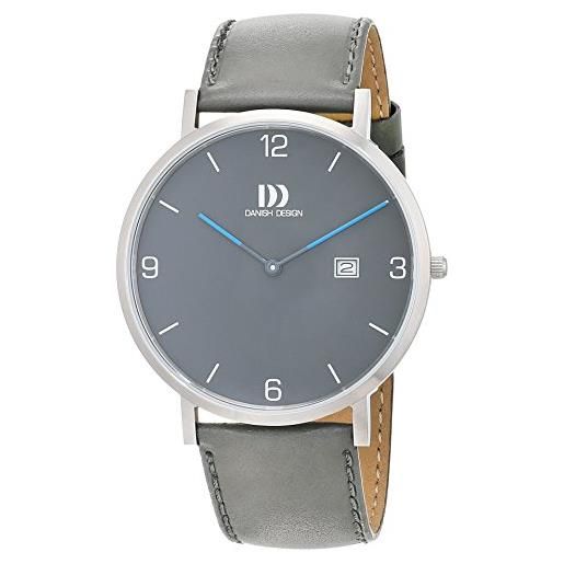 Danish Design orologio analogueico quarzo uomo con cinturino in pelle 3314531