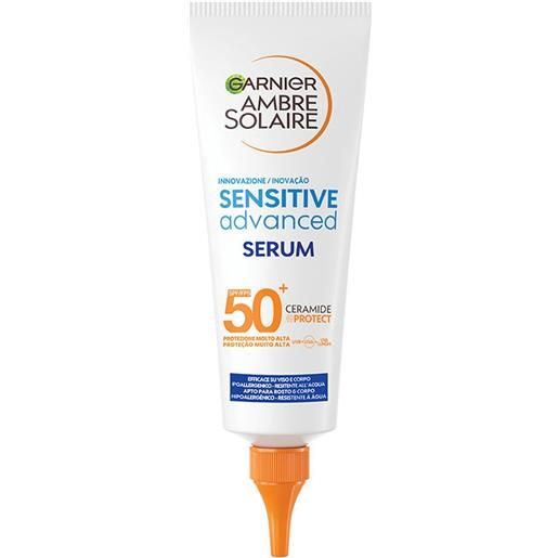 Garnier Sole garnier ambre solaire - advanced sensitive body serum spf50+, 125ml