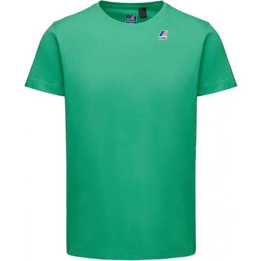 K-way le vrai edouard green t-shirt m/m uomo