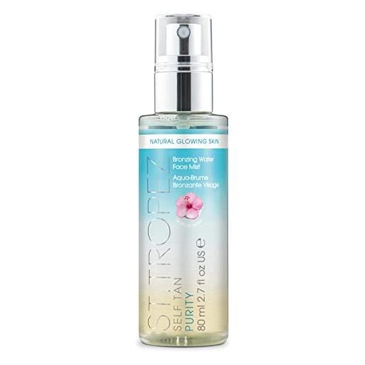 St. Tropez spray abbronzante self tan purity water, ipoallergenico, confezione da 1, tutto (1 x 80 ml), tonico per il viso