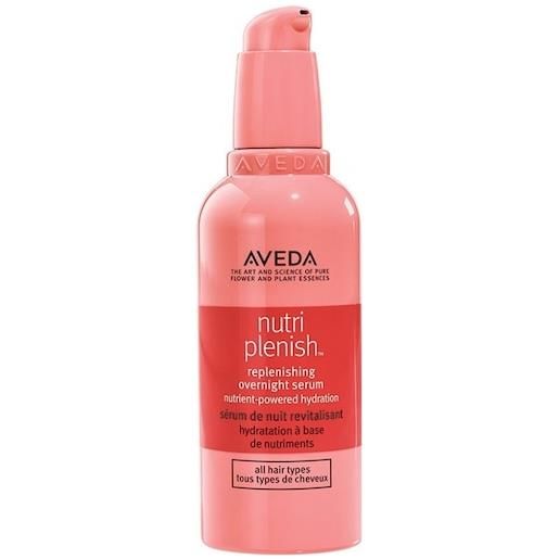 Aveda hair care treatment nutri plenish. Replenishing overnight serum