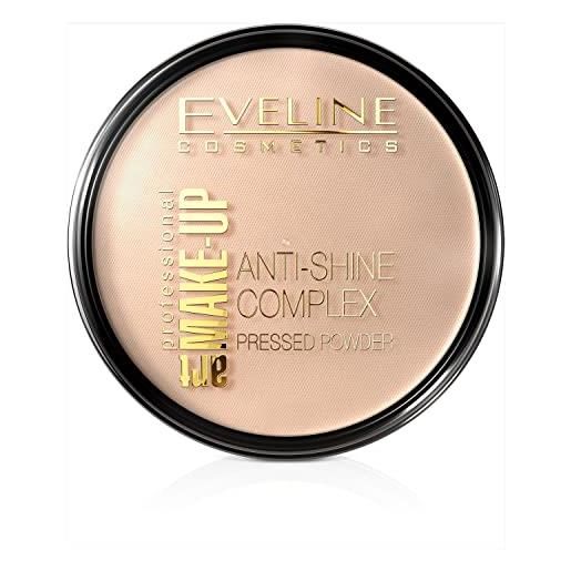 Eveline cosmetics art - polvos de maquillaje antibrillo 31 transparente