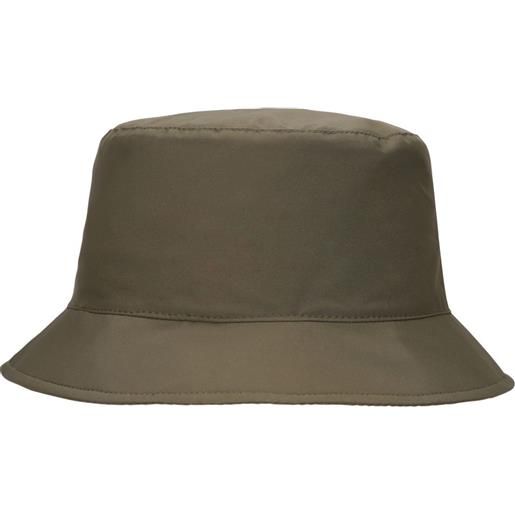 LORO PIANA cappello bucket reversibile in wind storm bicolor