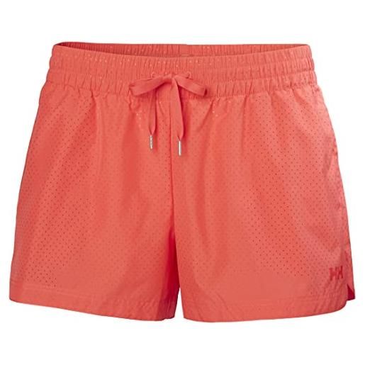 Helly Hansen w scape pantaloncini, donna, 271 hot coral, s