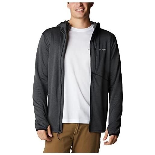 Columbia park view fleece full zip hoodie giacca in pile con cerniera intera per uomo