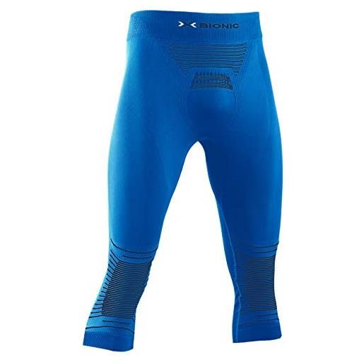 X-Bionic energizer 4.0 3/4, strato base pantaloni funzionali uomo, teal blue/anthracite, l