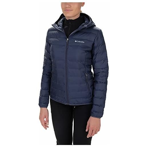 Columbia lake 22 down hooded jacket piumino con cappuccio per donna