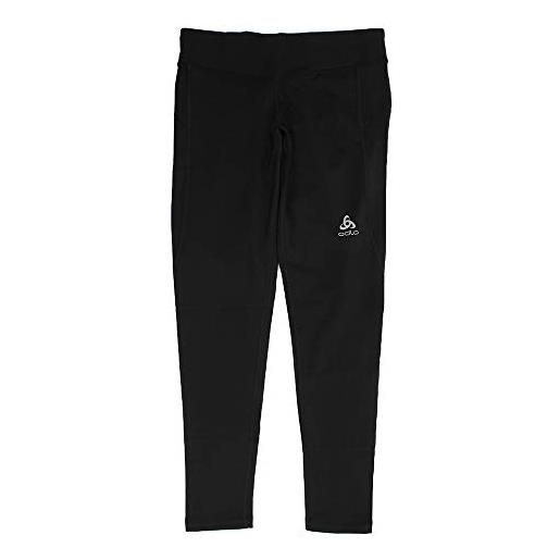Odlo 322071-15000 tights essential warm - black leggings donna black taglia m