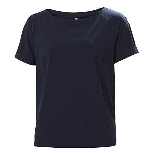 Helly Hansen thalia, t-shirt donna, 597 navy, 2x l