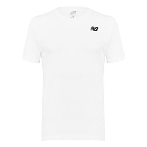 New Balance uomo t-shirt, white, m
