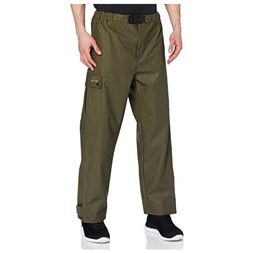 Baleno cartouche pantaloni da pioggia da uomo, cachi, xl