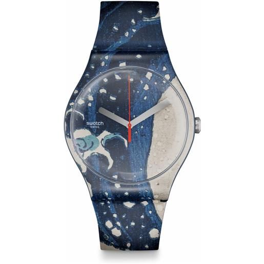 Swatch la grande onda by hokusai & l'astrolabio Swatch suoz351