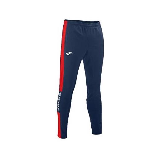 Joma 100761.306.2xl, 100761.306-pantaloni da uomo, colore navy, taglia men's, blu marino/rosso, xxl