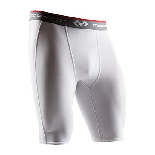 Mcdavid compression - pantaloni uomo, bianco (white), taglia produttore: m